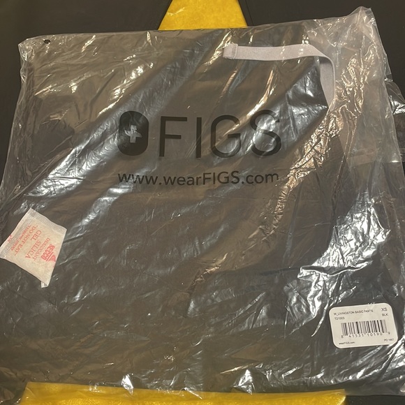 Figs Livingston’s Scrub Pants Black XS - Picture 4 of 9